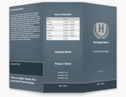 Design Preview for Design Gallery: Legal Custom Brochures, 8.5" x 11" Tri-fold