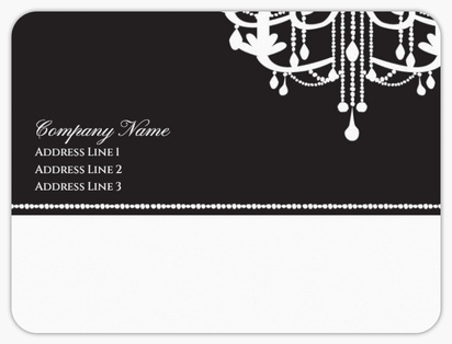 Design Preview for Design Gallery: Event Planning & Entertainment Mailing Labels, 10 x 7.5 cm