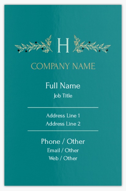 Design Preview for Design Gallery: Life Coaching Metallic Business Cards