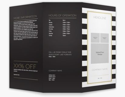 A gold elegant white black design for Modern & Simple with 3 uploads