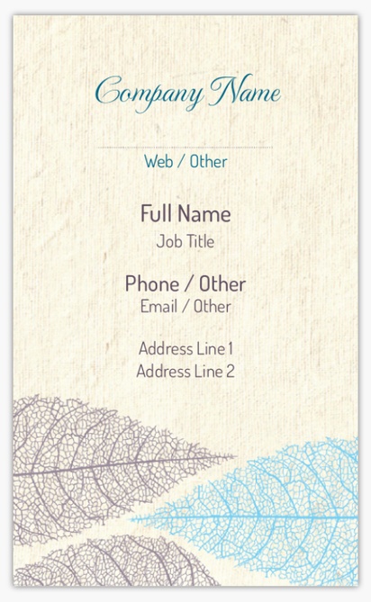 Design Preview for Design Gallery: Foster Services & Adoption Standard Business Cards, Standard (91 x 55 mm)