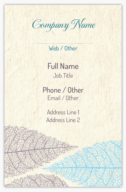 Design Preview for Design Gallery: Foster Services & Adoption Textured Uncoated Business Cards