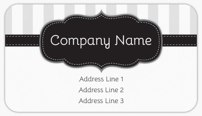 Design Preview for Design Gallery: Clothing Mailing Labels, 8.7 x 4.9 cm