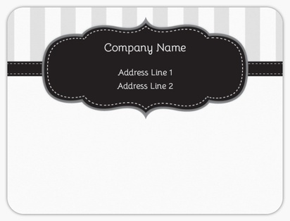 Design Preview for Modern & Simple Mailing Labels Templates