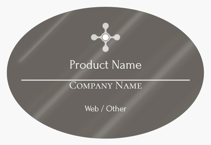 Design Preview for Design Gallery: Kitchen & Bathroom Remodelling Product Labels on Sheets, Oval 7.6 x 5.1 cm