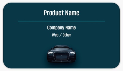 Design Preview for Design Gallery: Auto Dealers Product Labels on Sheets, Rounded Rectangle 8.7 x 4.9 cm