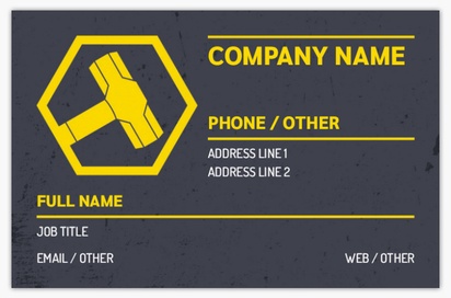Design Preview for Design Gallery: Excavation Standard Business Cards, Standard (85 x 55 mm)