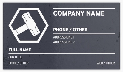 Design Preview for Demolition Standard Business Cards Templates, Standard (3.5" x 2")
