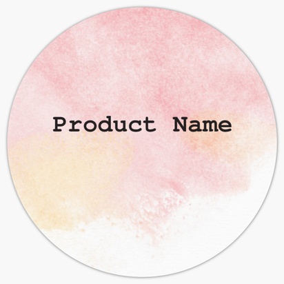 Design Preview for Design Gallery: Retail Product Labels on Sheets, Circle 3.8 x 3.8 cm