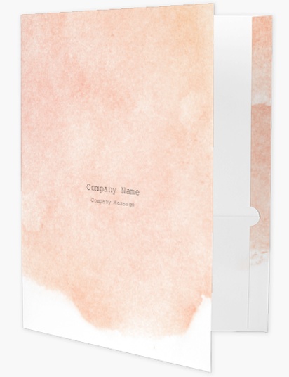 Design Preview for Design Gallery: Beauty & Spa Presentation Folders, A4