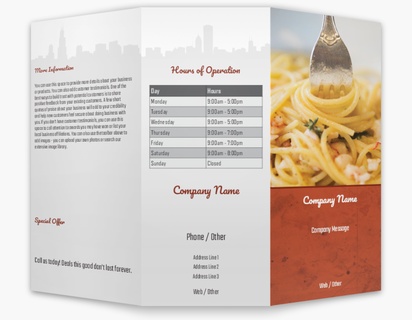 Design Preview for Design Gallery: Ice Cream & Food Trucks Custom Brochures, 8.5" x 11" Tri-fold