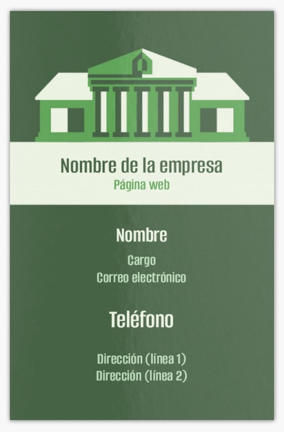 Vista previa del diseño de Galería de diseños de tarjetas de visita extragruesas para hipotecas y préstamos, Standard (85 x 55 mm)