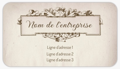 Aperçu du graphisme pour Galerie de modèles : étiquettes postales pour rétro et vintage, 8.7 x 4.9 cm