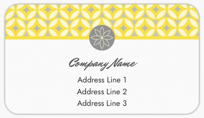 Design Preview for Design Gallery: Crafts Mailing Labels, 8.7 x 4.9 cm