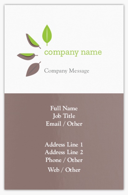 Design Preview for Design Gallery: Guidance and Counselling Metallic Business Cards