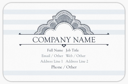 Design Preview for Design Gallery: Theatre Rounded Corner Business Cards, Rounded Standard (85 x 55 mm)