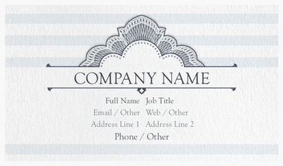 Design Preview for Design Gallery: Theater Natural Textured Business Cards