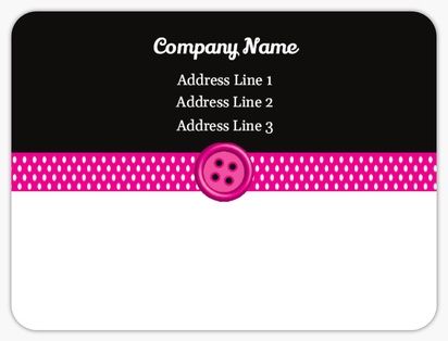 Design Preview for Design Gallery: Bold & Colourful Mailing Labels, 10.2 x 7.6 cm