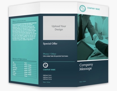 Design Preview for Design Gallery: Recruiting & Temporary Agencies Custom Brochures, 8.5" x 11" Tri-fold