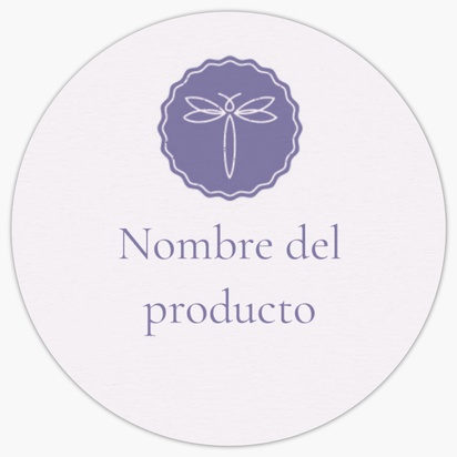 Vista previa del diseño de Galería de diseños de etiquetas para productos en hoja, Circular 3,8 x 3,8 cm