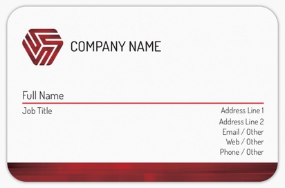Design Preview for Design Gallery: Recruiting & Temporary Agencies Rounded Corner Business Cards, Rounded Standard (85 x 55 mm)