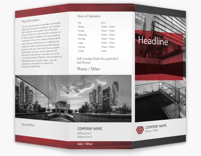 Design Preview for Design Gallery: Urban Planning Custom Brochures, 8.5" x 11" Tri-fold