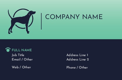 Design Preview for Design Gallery: Animals Ultra-Thick Business Cards, Standard (85 x 55 mm)