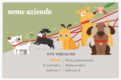 Anteprima design per Galleria di design: biglietti da visita standard per animali domestici, Standard (85 x 55 mm)
