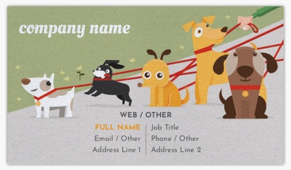 A tan dog walker gray brown design for Animals & Pet Care