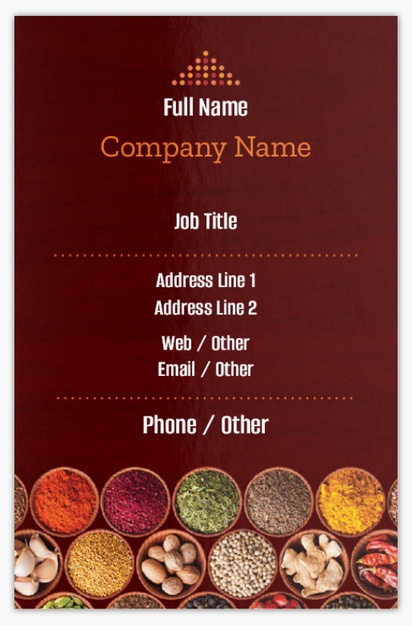 Design Preview for Design Gallery: Organic Food Stores Metallic Business Cards