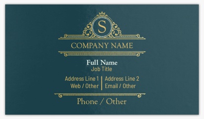 Design Preview for Design Gallery: Business Services Standard Visiting Cards
