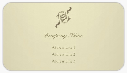 Design Preview for Design Gallery: Mortgages & Loans Mailing Labels, 8.7 x 4.9 cm