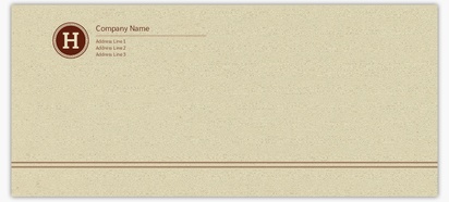 Design Preview for Design Gallery: Finance & Insurance Envelopes,  DL (22 x 11 cm)