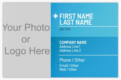 Design Preview for Design Gallery: Medical Equipment & Pharmaceuticals Ultra-Thick Business Cards, Standard (85 x 55 mm)