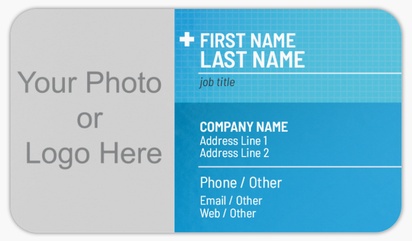 Design Preview for Medical Equipment & Pharmaceuticals Rounded Corner Business Cards Templates, Standard (3.5" x 2")