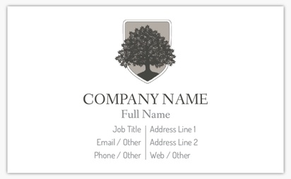 Design Preview for Design Gallery: Financial Planning Standard Business Cards, Standard (91 x 55 mm)