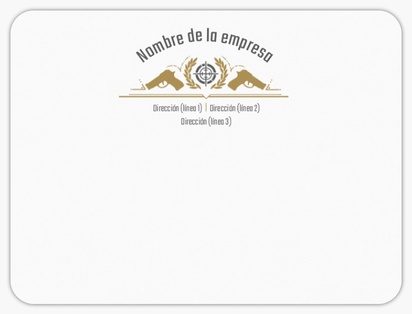 Vista previa del diseño de Galería de diseños de etiquetas para envíos para deportes, salud y ejercicio, 10 x 7,5 cm
