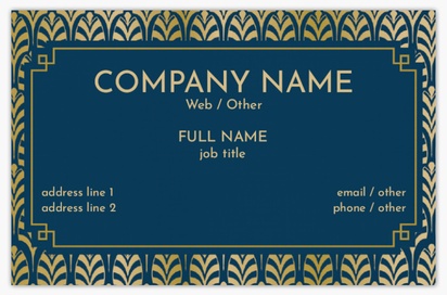 Design Preview for Design Gallery: Theatre Linen Business Cards