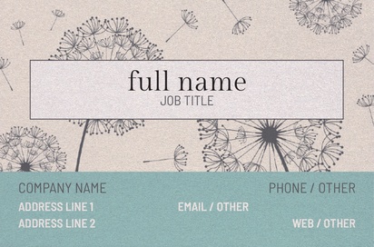 Design Preview for Design Gallery: Nature & Landscapes Pearl Business Cards