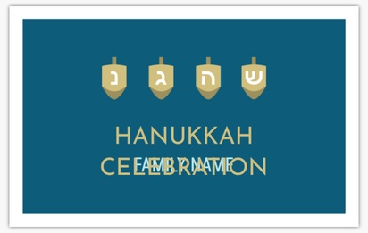 Design Preview for Design Gallery: Hanukkah Vinyl Banners, 76 x 122 cm