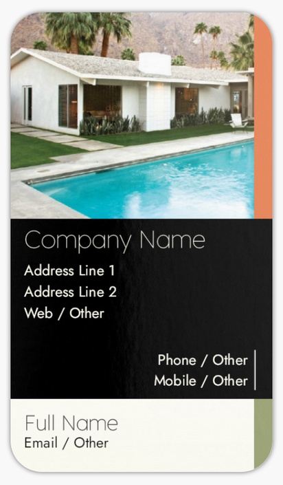 Design Preview for Design Gallery: Home Inspection Rounded Corner Business Cards, Standard (3.5" x 2")