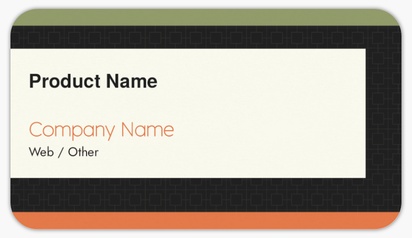 Design Preview for Design Gallery: Building Construction Product Labels on Sheets, Rounded Rectangle 8.7 x 4.9 cm