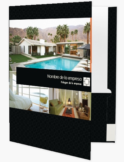 Vista previa del diseño de Galería de diseños de carpetas de presentación para tasación e inversión de viviendas, A4