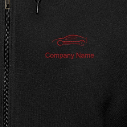 Design Preview for Design Gallery: Customised Hoodies, Black