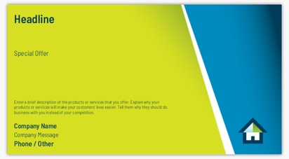 A rahoitusapulainan konut kredisi yellow blue design for Modern & Simple