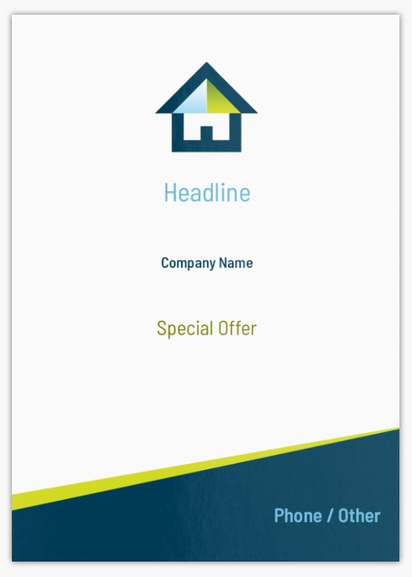 Design Preview for Design Gallery: Loan Officer Flyers & Leaflets,  No Fold/Flyer A6 (105 x 148 mm)