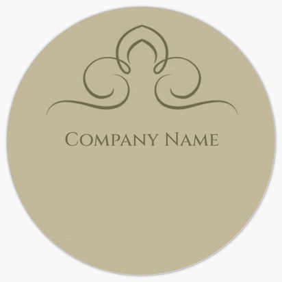 Design Preview for Design Gallery: Painting & Decorating Product Labels on Sheets, Circle 3.8 x 3.8 cm