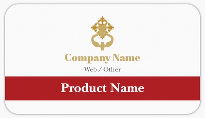 Design Preview for Design Gallery: Property Estate Solicitors Product Labels on Sheets, Rounded Rectangle 8.7 x 4.9 cm