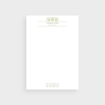 Design Preview for Design Gallery: Building Construction Letterheads