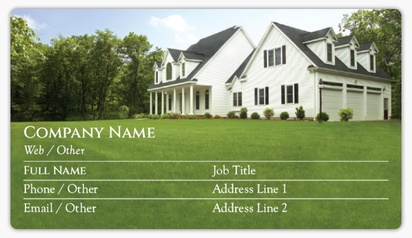 Design Preview for Design Gallery: real estate Business Card Stickers